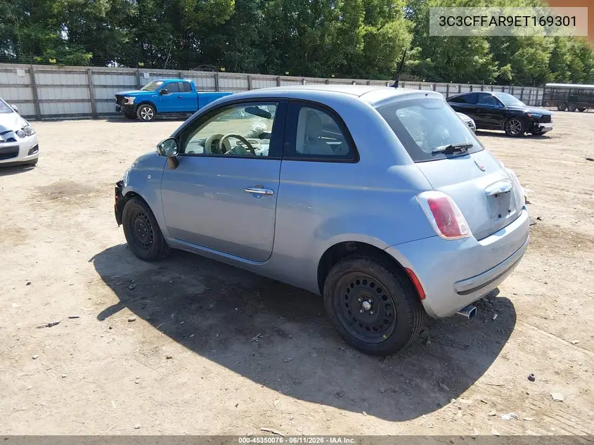 2014 Fiat 500 Pop VIN: 3C3CFFAR9ET169301 Lot: 45350076