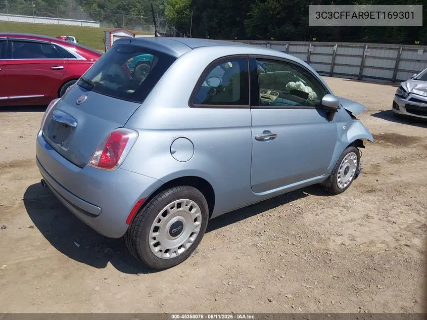 2014 Fiat 500 Pop VIN: 3C3CFFAR9ET169301 Lot: 45350076