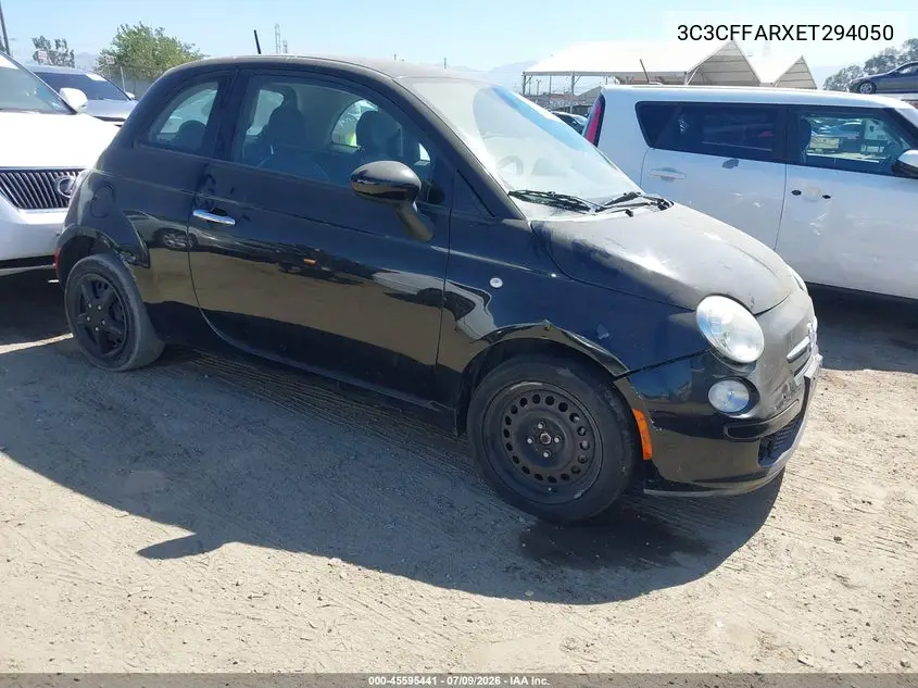 2014 Fiat 500 Pop VIN: 3C3CFFARXET294050 Lot: 45595441