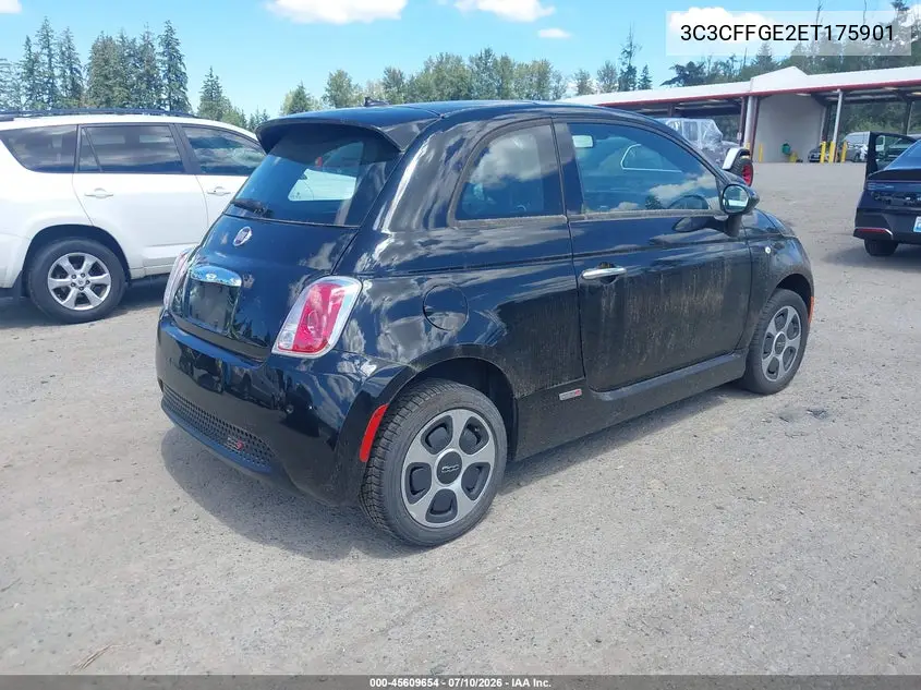 2014 Fiat 500E Battery Electric VIN: 3C3CFFGE2ET175901 Lot: 45609654