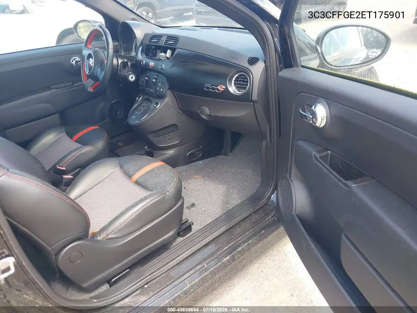 2014 Fiat 500E Battery Electric VIN: 3C3CFFGE2ET175901 Lot: 45609654
