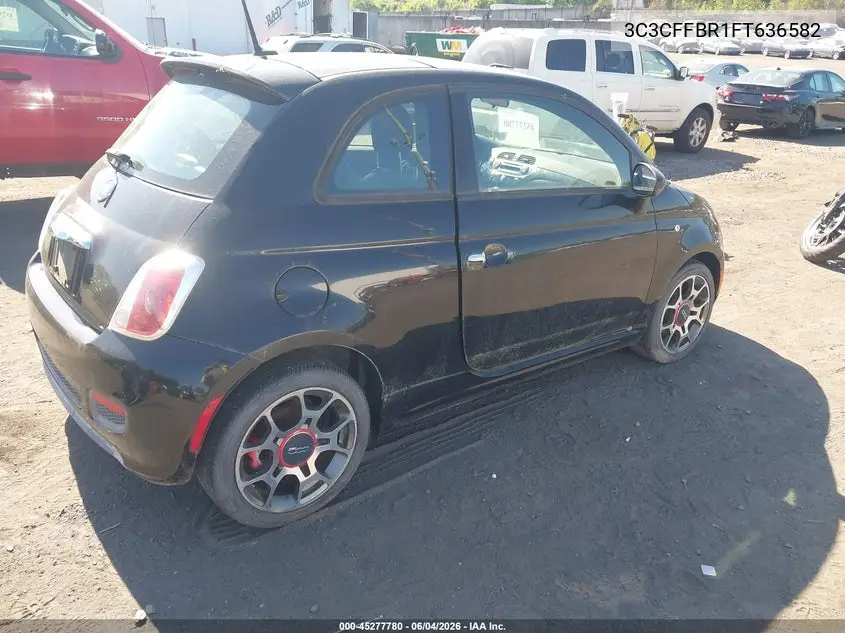 2015 Fiat 500 Sport VIN: 3C3CFFBR1FT636582 Lot: 45277780