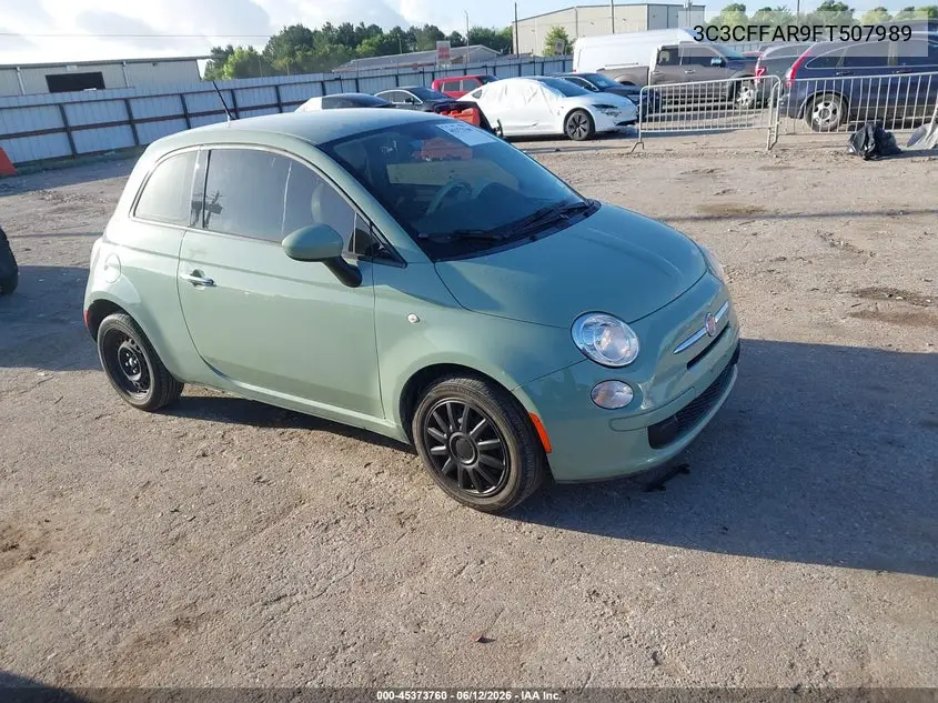 2015 Fiat 500 Pop VIN: 3C3CFFAR9FT507989 Lot: 45373760