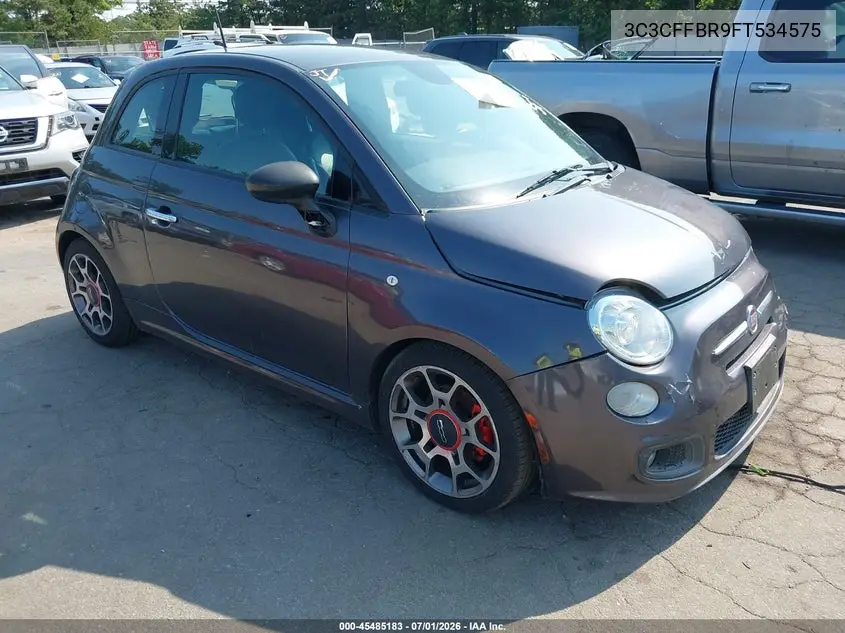 2015 Fiat 500 Sport VIN: 3C3CFFBR9FT534575 Lot: 45485183
