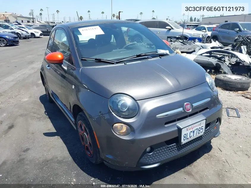 2016 Fiat 500E Battery Electric VIN: 3C3CFFGE6GT121973 Lot: 45632147