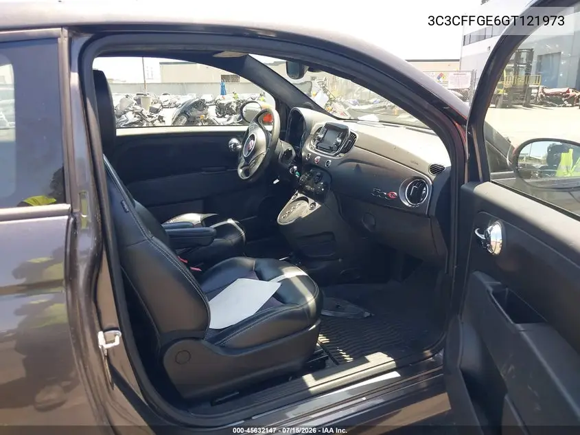 2016 Fiat 500E Battery Electric VIN: 3C3CFFGE6GT121973 Lot: 45632147
