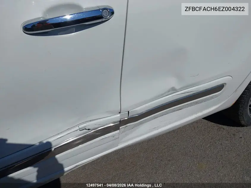 2014 Fiat 500L Lounge VIN: ZFBCFACH6EZ004322 Lot: 12497541