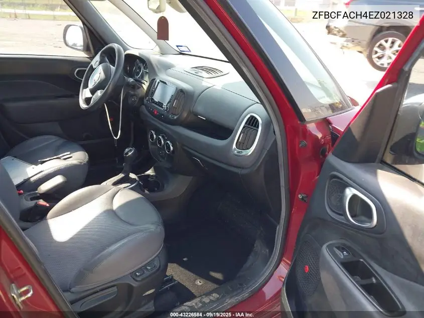 2014 Fiat 500L Lounge VIN: ZFBCFACH4EZ021328 Lot: 43226584