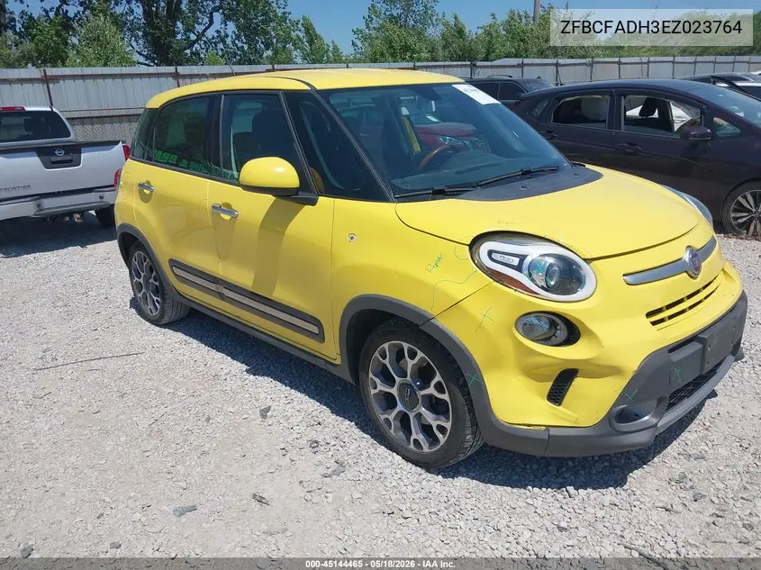 2014 Fiat 500L Trekking VIN: ZFBCFADH3EZ023764 Lot: 45144465