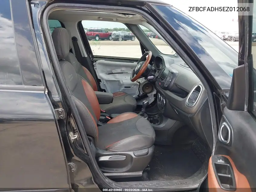 2014 Fiat 500L Trekking VIN: ZFBCFADH5EZ012068 Lot: 45180980