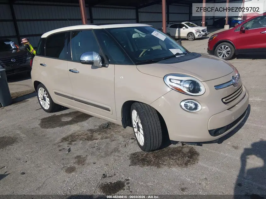 2014 Fiat 500L Lounge VIN: ZFBCFACH9EZ029702 Lot: 45249415