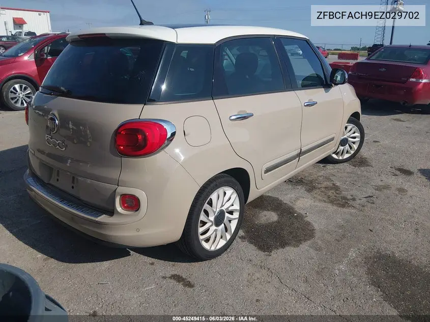 2014 Fiat 500L Lounge VIN: ZFBCFACH9EZ029702 Lot: 45249415