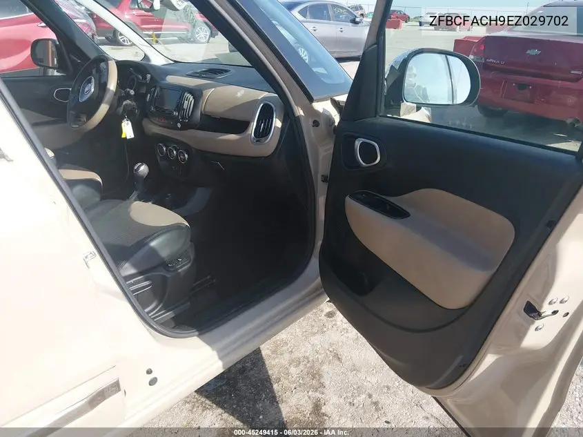 2014 Fiat 500L Lounge VIN: ZFBCFACH9EZ029702 Lot: 45249415