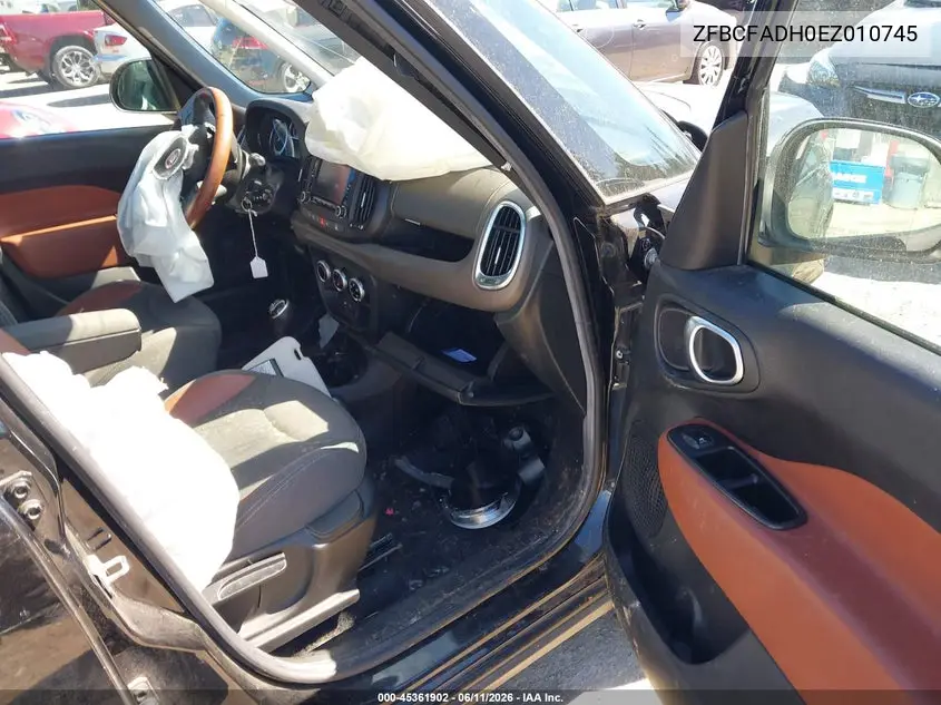 2014 Fiat 500L Trekking VIN: ZFBCFADH0EZ010745 Lot: 45361902