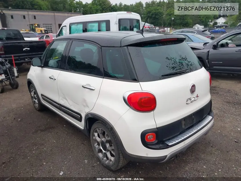 2014 Fiat 500L Trekking VIN: ZFBCFADH6EZ021376 Lot: 45393078
