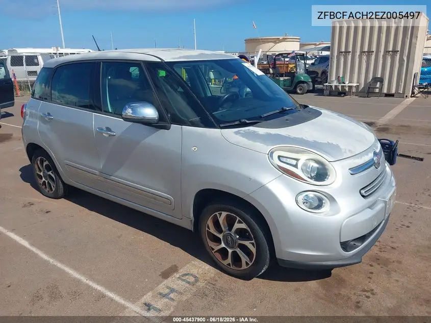 2014 Fiat 500L Lounge VIN: ZFBCFACH2EZ005497 Lot: 45437900
