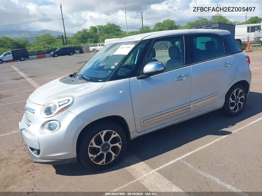 2014 Fiat 500L Lounge VIN: ZFBCFACH2EZ005497 Lot: 45437900