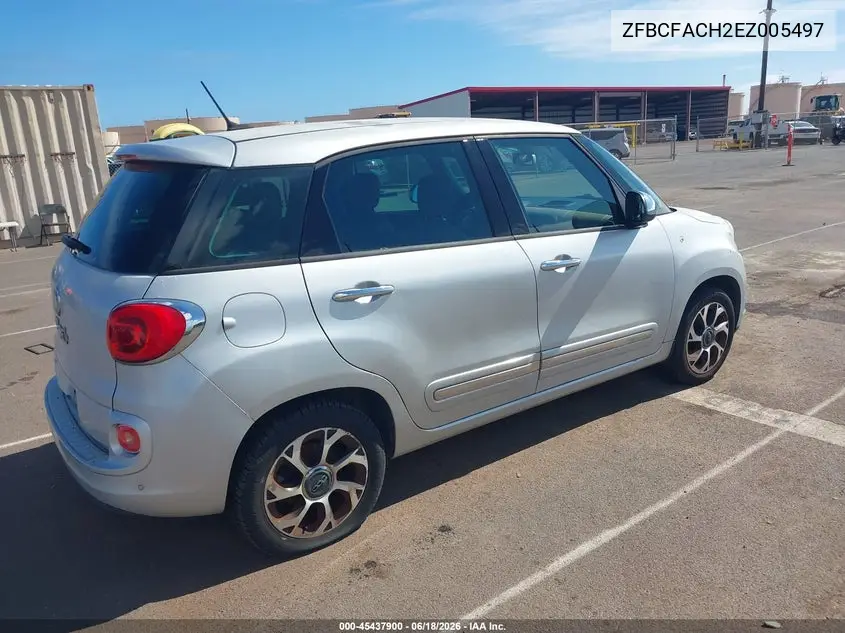 2014 Fiat 500L Lounge VIN: ZFBCFACH2EZ005497 Lot: 45437900