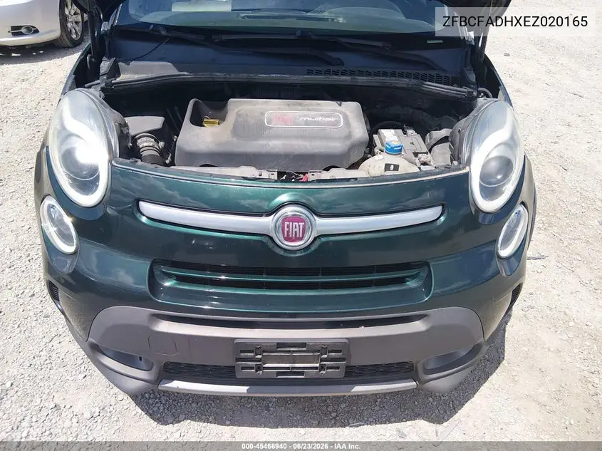 2014 Fiat 500L Trekking VIN: ZFBCFADHXEZ020165 Lot: 45466940