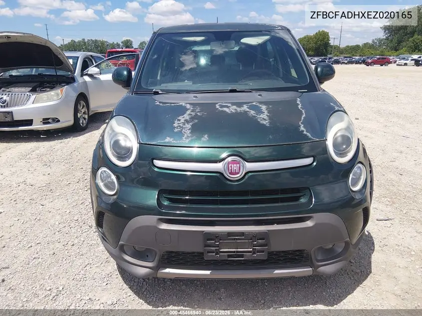 2014 Fiat 500L Trekking VIN: ZFBCFADHXEZ020165 Lot: 45466940