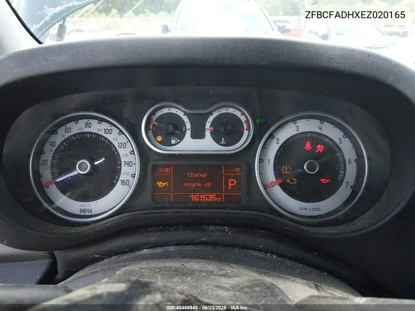 2014 Fiat 500L Trekking VIN: ZFBCFADHXEZ020165 Lot: 45466940