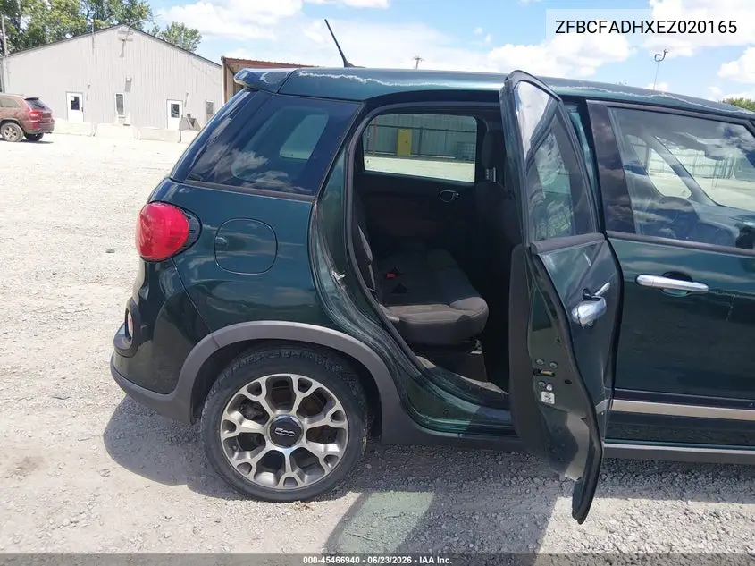 2014 Fiat 500L Trekking VIN: ZFBCFADHXEZ020165 Lot: 45466940