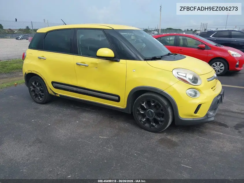 2014 Fiat 500L Trekking VIN: ZFBCFADH9EZ006273 Lot: 45499118