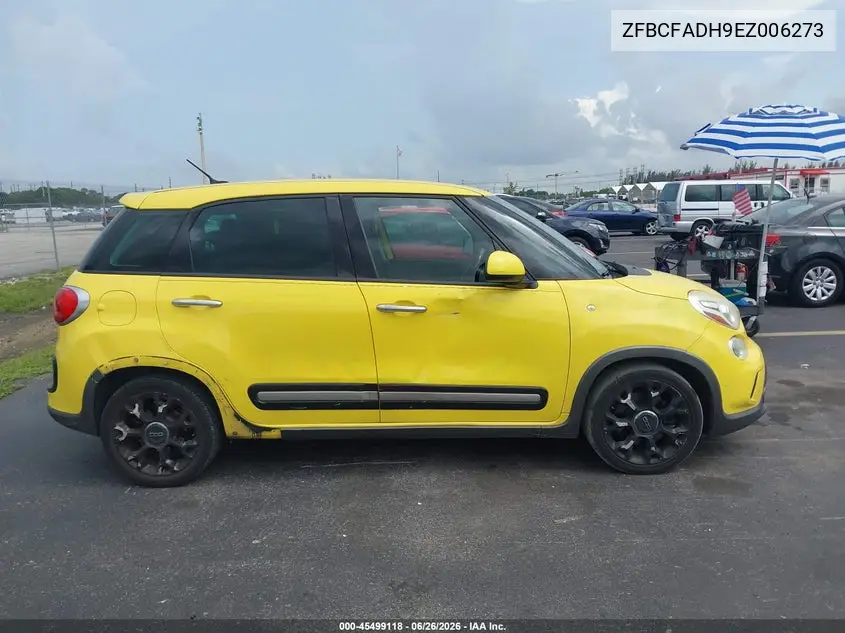 2014 Fiat 500L Trekking VIN: ZFBCFADH9EZ006273 Lot: 45499118