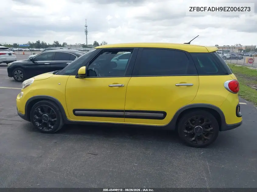 2014 Fiat 500L Trekking VIN: ZFBCFADH9EZ006273 Lot: 45499118