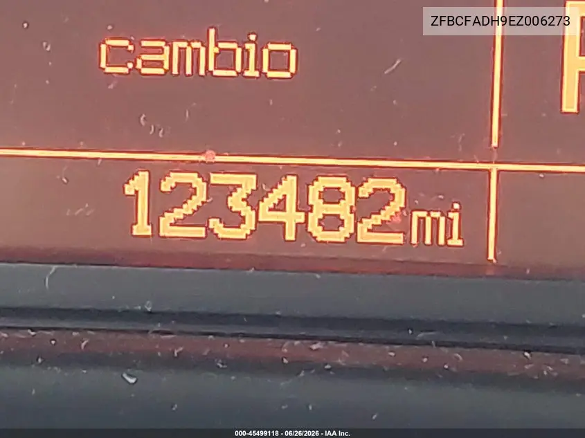 2014 Fiat 500L Trekking VIN: ZFBCFADH9EZ006273 Lot: 45499118