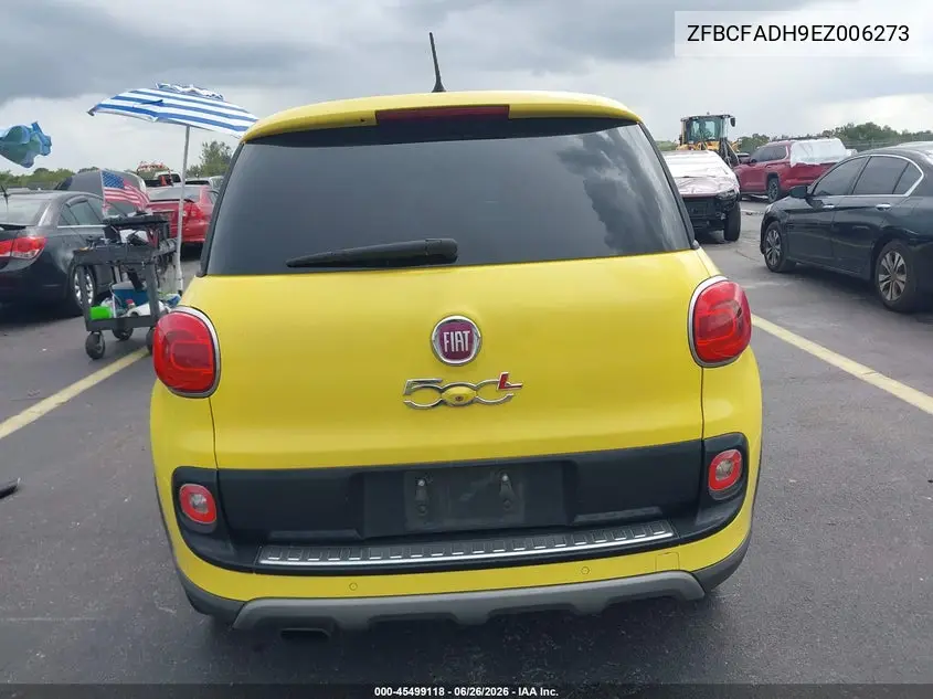 2014 Fiat 500L Trekking VIN: ZFBCFADH9EZ006273 Lot: 45499118