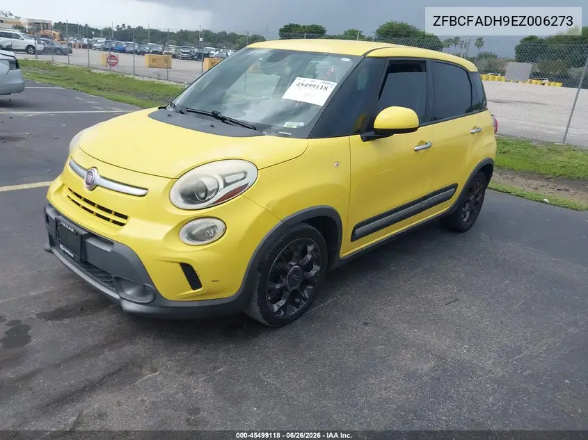 2014 Fiat 500L Trekking VIN: ZFBCFADH9EZ006273 Lot: 45499118