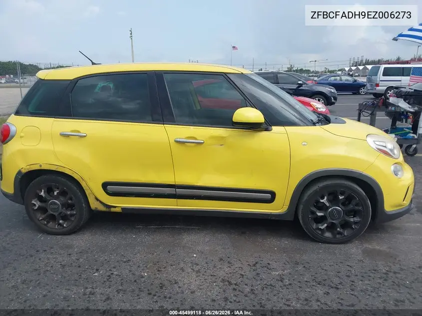 2014 Fiat 500L Trekking VIN: ZFBCFADH9EZ006273 Lot: 45499118
