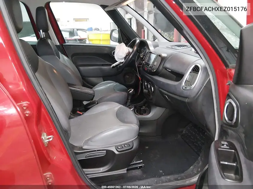2014 Fiat 500L Lounge VIN: ZFBCFACHXEZ015176 Lot: 45561363