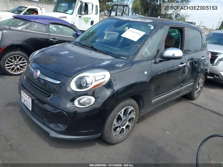 2014 Fiat 500L Lounge VIN: ZFBCFACH3EZ005153 Lot: 45597554