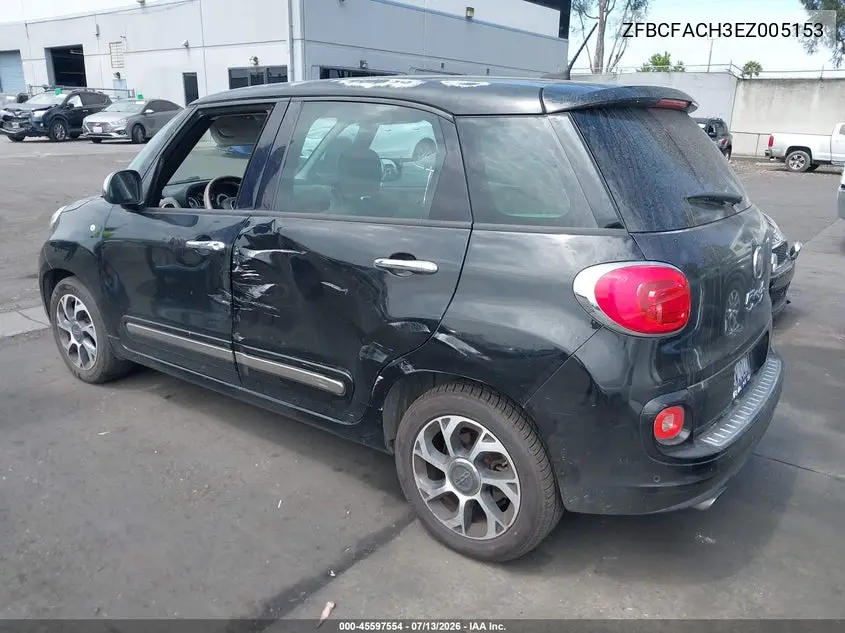 2014 Fiat 500L Lounge VIN: ZFBCFACH3EZ005153 Lot: 45597554