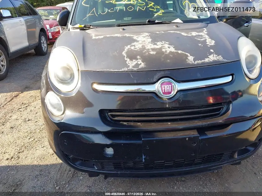 2014 Fiat 500L Easy VIN: ZFBCFABH5EZ011473 Lot: 45620446