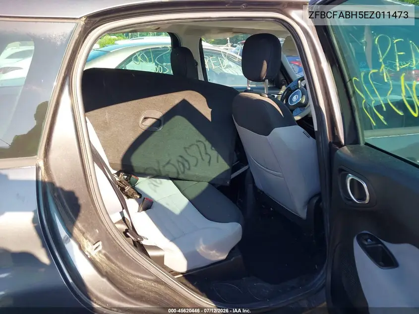 2014 Fiat 500L Easy VIN: ZFBCFABH5EZ011473 Lot: 45620446