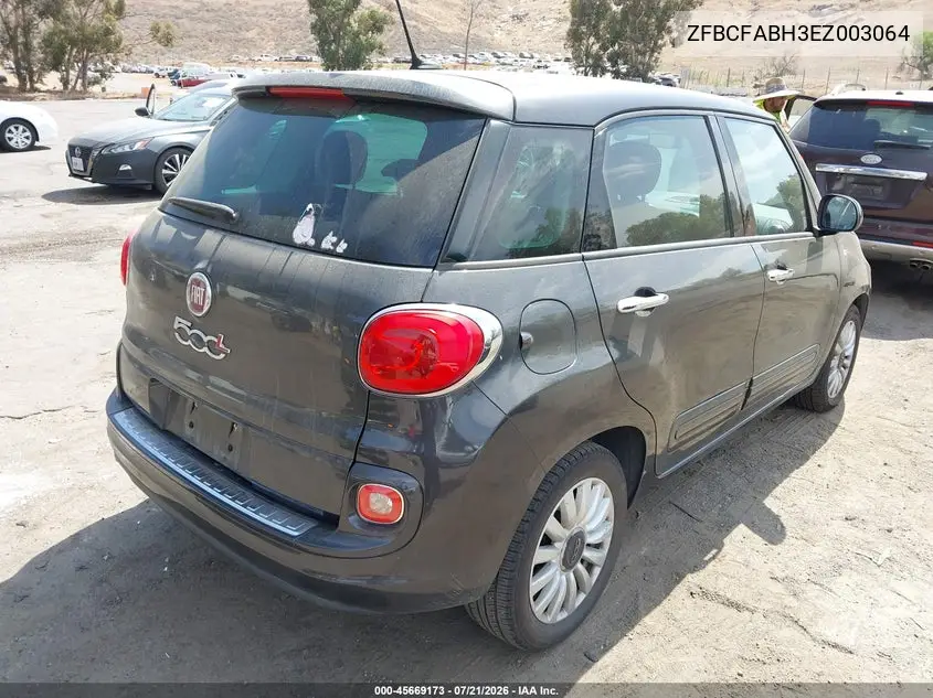 ZFBCFABH3EZ003064 2014 Fiat 500L Easy