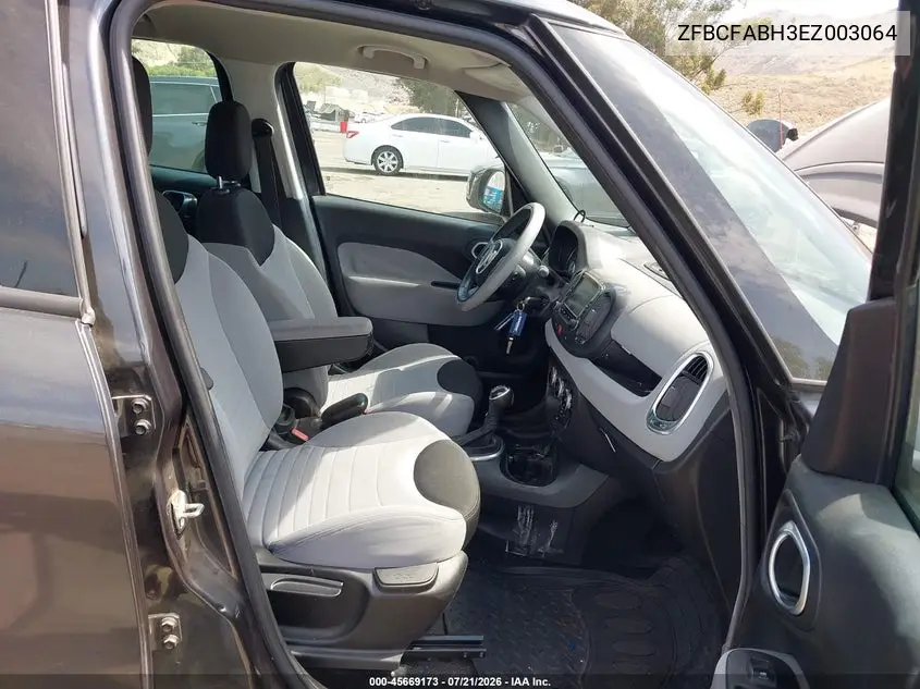 ZFBCFABH3EZ003064 2014 Fiat 500L Easy