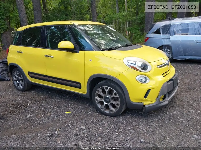 2015 Fiat 500L Trekking VIN: ZFBCFADH2FZ031050 Lot: 45410088