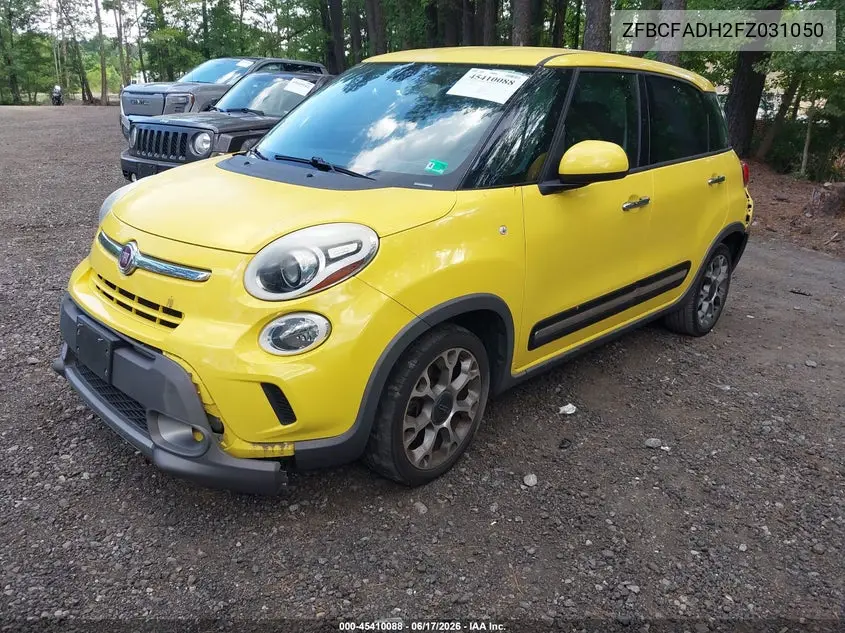 2015 Fiat 500L Trekking VIN: ZFBCFADH2FZ031050 Lot: 45410088