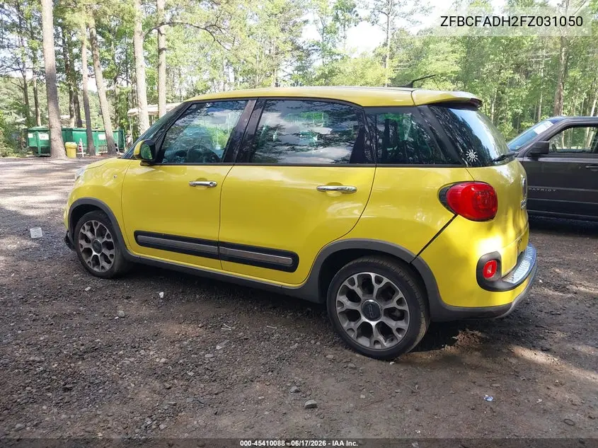 2015 Fiat 500L Trekking VIN: ZFBCFADH2FZ031050 Lot: 45410088