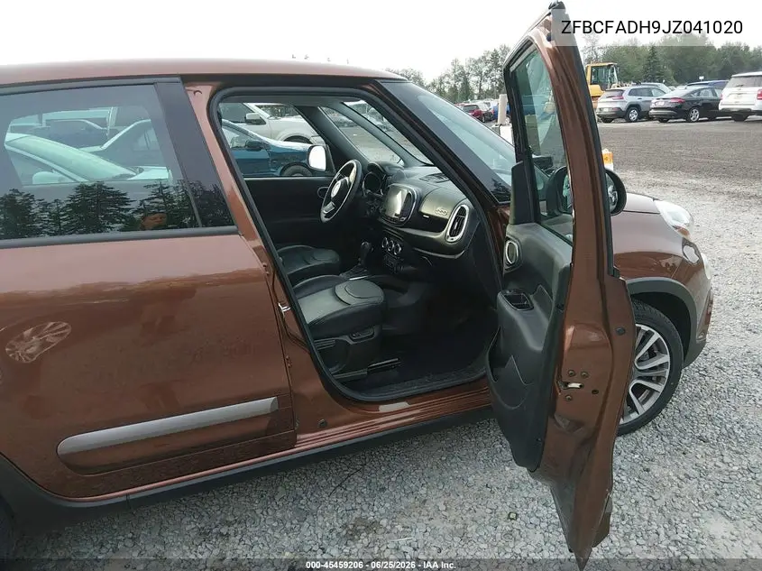2018 Fiat 500L Trekking VIN: ZFBCFADH9JZ041020 Lot: 45459206