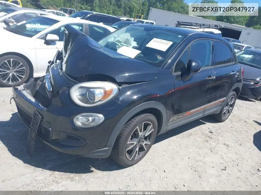 2016 Fiat 500X Easy VIN: ZFBCFXBT2GP347927 Lot: 42322332