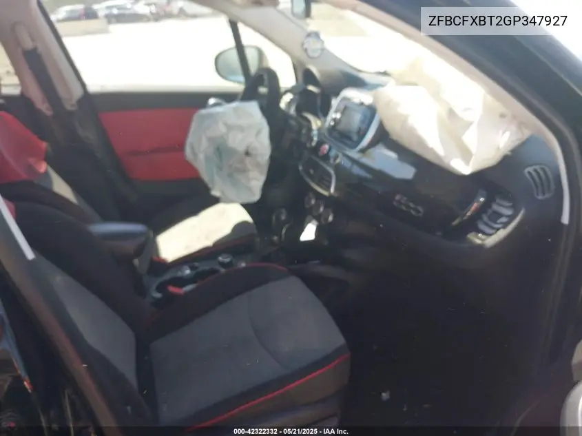 2016 Fiat 500X Easy VIN: ZFBCFXBT2GP347927 Lot: 42322332