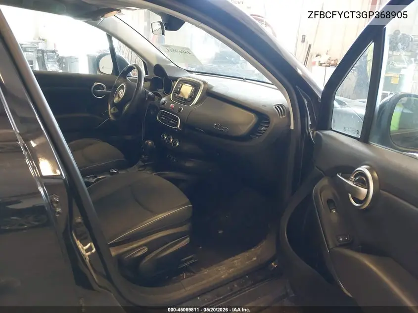 2016 Fiat 500X Trekking VIN: ZFBCFYCT3GP368905 Lot: 45069811