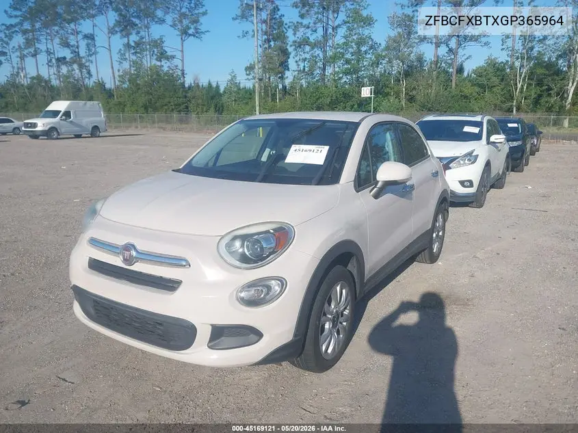 2016 Fiat 500X Easy VIN: ZFBCFXBTXGP365964 Lot: 45169121