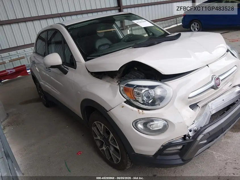 2016 Fiat 500X Trekking VIN: ZFBCFXCT1GP483528 Lot: 45285968