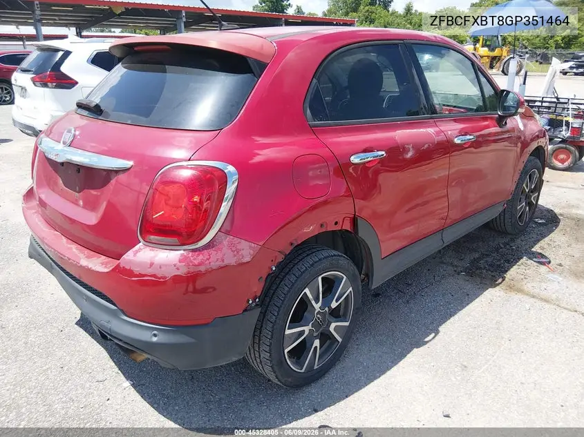 2016 Fiat 500X Easy VIN: ZFBCFXBT8GP351464 Lot: 45328405